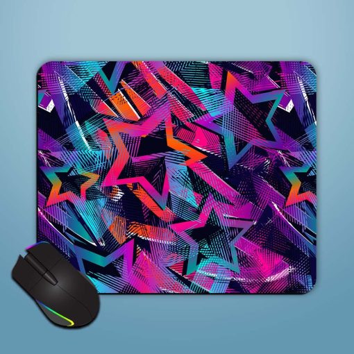 Abstract Seamless Grunge Mouse Pad Chachhi