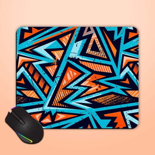 Abstract Seamless Grunge Mouse Pad Chachhi