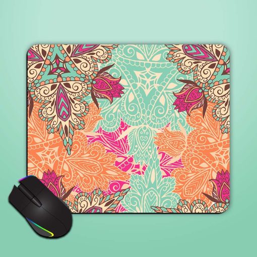 Mandala Vector Pattern Mouse Pad Chachhi