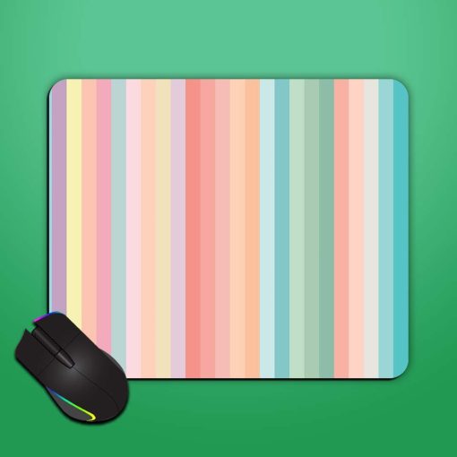 Pastel Color Palettes Mouse Pad Chachhi