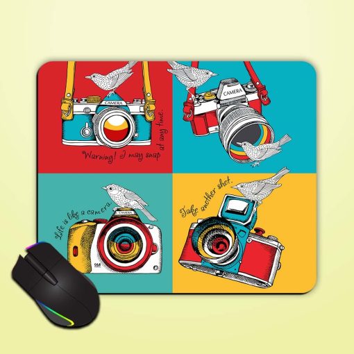 Bright Poster Style Mouse Pad Chachhi