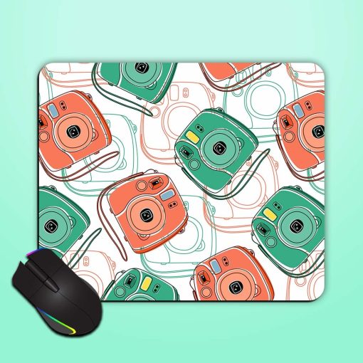 Seamless Pattern Colorful Mouse Pad Chachhi