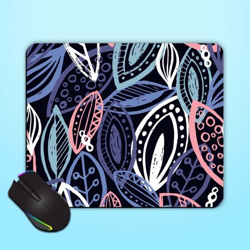 Abstract Seamless Pattern Mouse Pad Chachhi