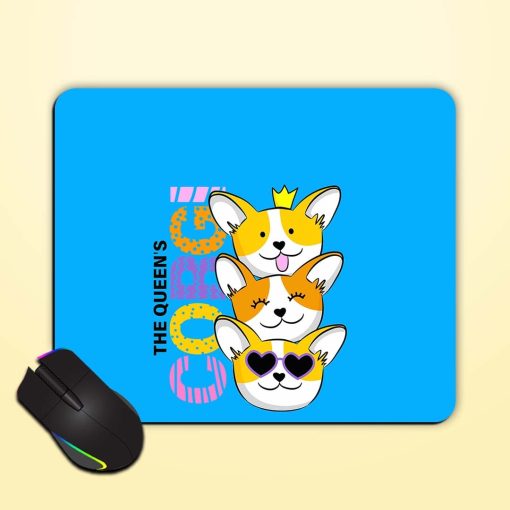 Cute Abstract Illustration Mouse Pad