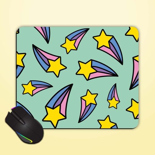 Rainbow Shooting Star Mouse Pad Chachhi