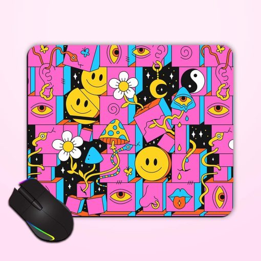 Space Trippy 60S Mouse Pad Chachhi