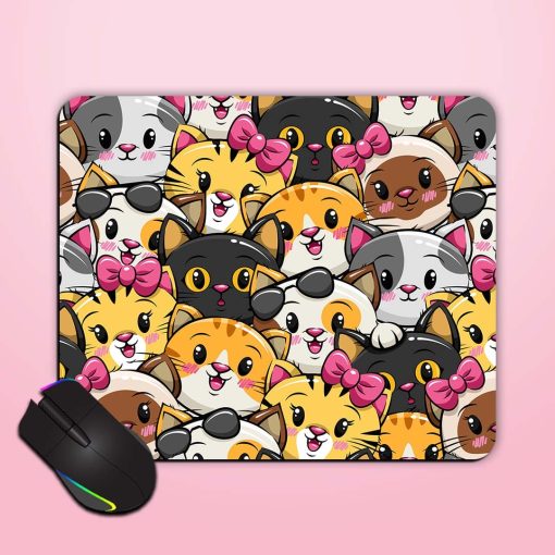 Seamless Pattern Cute Mouse Pad Chachhi