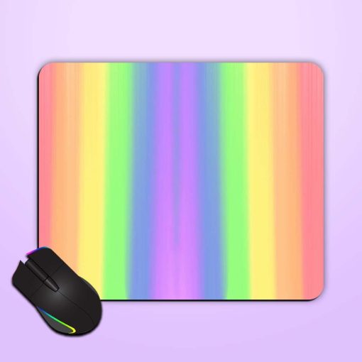 Rainbow Pastel Color Mouse Pad Chachhi