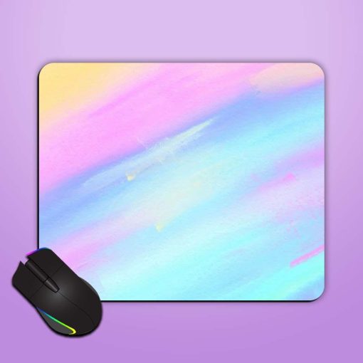 Colorful Bright Watercolor Mouse Pad Chachhi