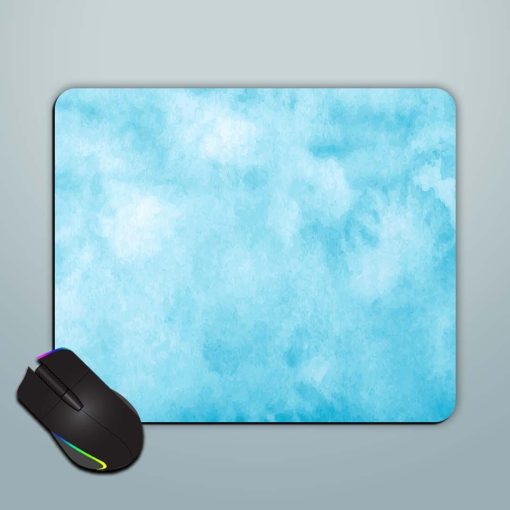 Blue Watercolor Vector Mouse Pad
