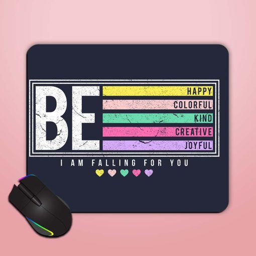 Typography Slogan T Mouse Pad Chachhi