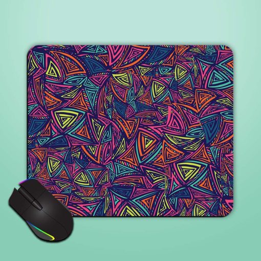 Vector Colorful Seamless Mouse Pad Chachhi