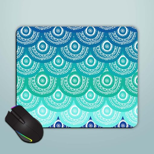 Ethnic Seamless Pattern Mouse Pad Chachhi