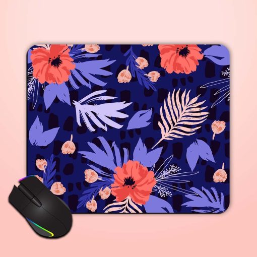 Abstract Peony Bouquets Mouse Pad Chachhi