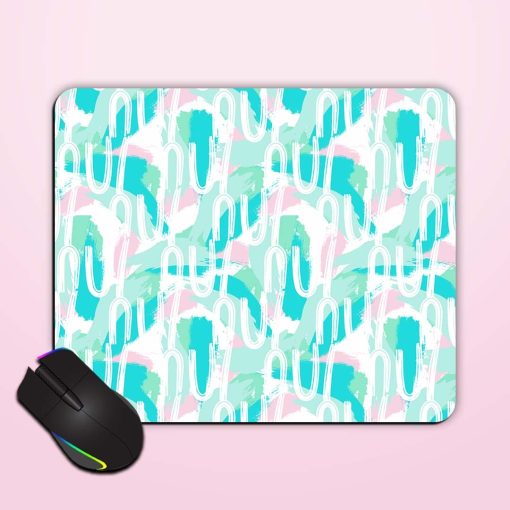 Brush Strokes Pastel Mouse Pad