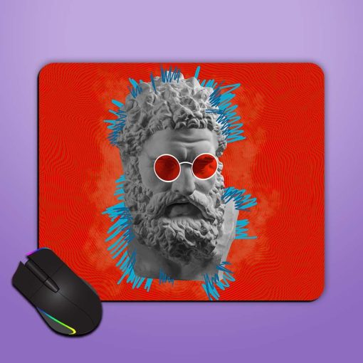 Contemporary Art Concept Mouse Pad Chachhi