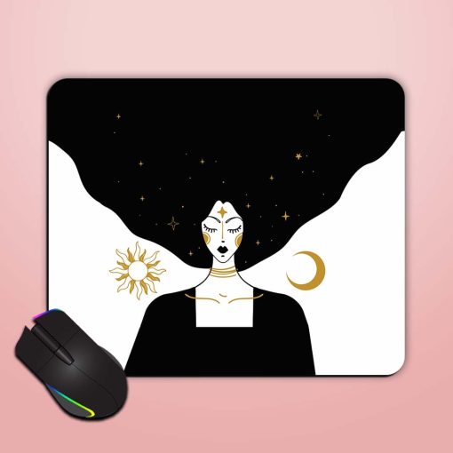 Mystical Vector Vintage Mouse Pad Chachhi