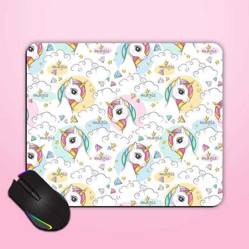 Seamless Pattern Cute Mouse Pad Chachhi