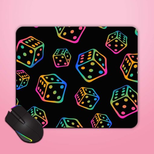 Crazy Rainbow Seamless Mouse Pad Chachhi