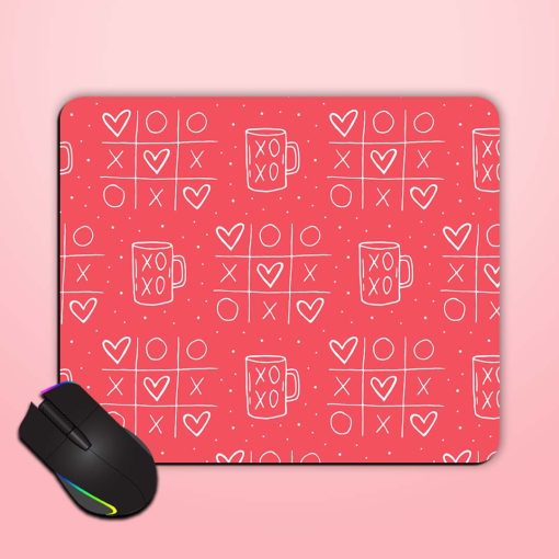 Tictactoe Cup Vector Mouse Pad Chachhi