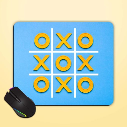 Yellow Plastic Crosses Mouse Pad Chachhi