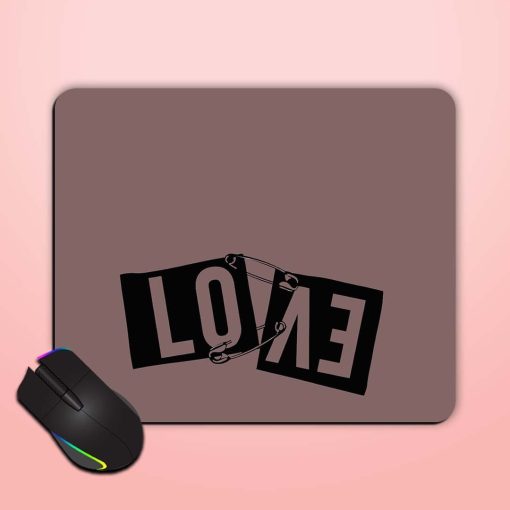 Love Slogan On Mouse Pad Chachhi