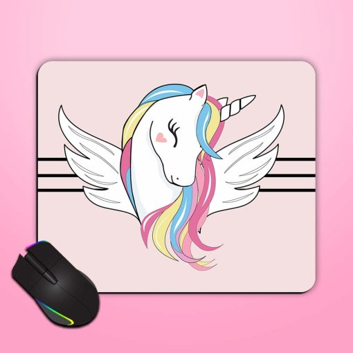 Cute Unicorn Hand Mouse Pad Chachhi