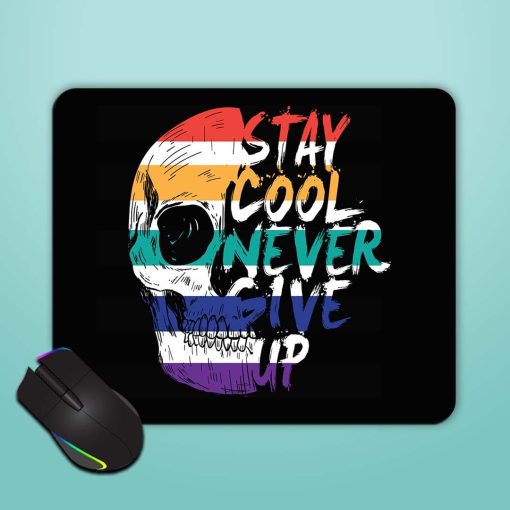 Colorful Skull Design Mouse Pad Chachhi