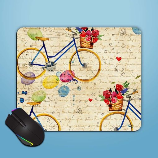 Hand Drawn Watercolor Mouse Pad Chachhi