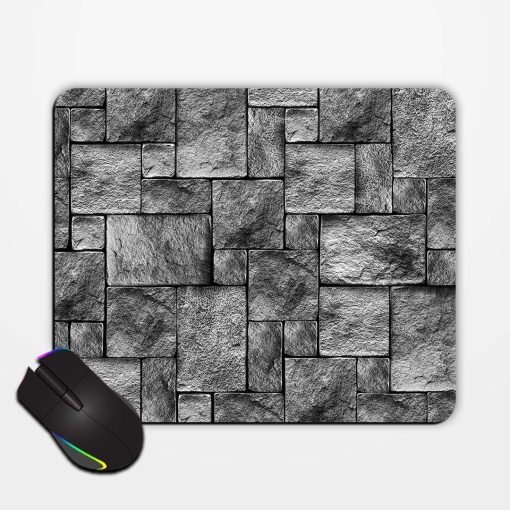 Seamlessly Stony Wall Mouse Pad Chachhi