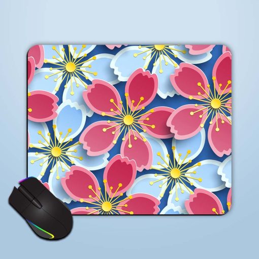 Wonderful Flower Art Mouse Pad Chachhi