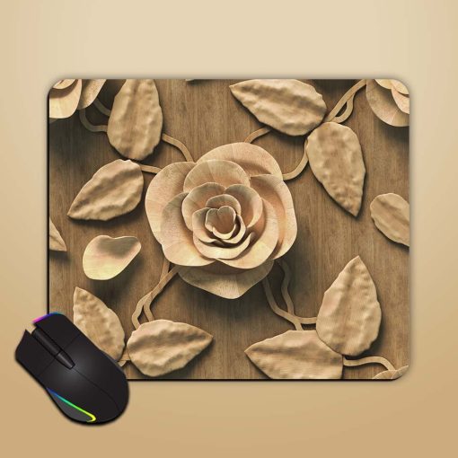 3D Pattern Roses Mouse Pad Chachhi