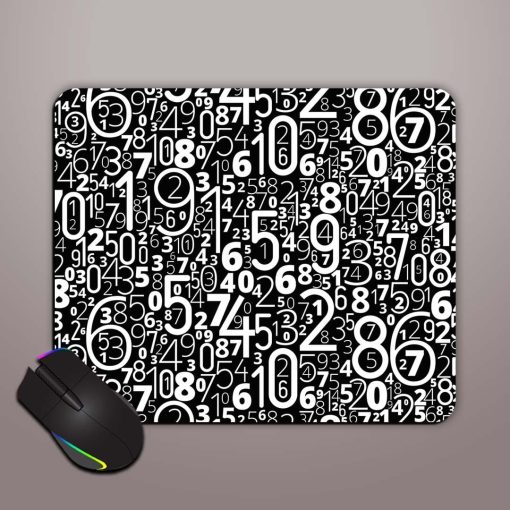 Many Numbers Different Mouse Pad Chachhi