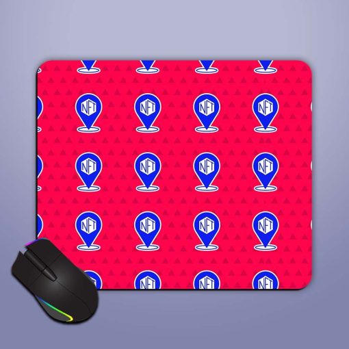 Blue Nft Digital Mouse Pad Chachhi