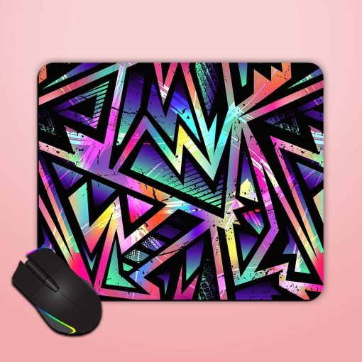 Abstract Seamless Grunge Mouse Pad Chachhi