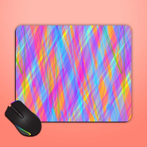 Colorful Striped Surface Mouse Pad Chachhi