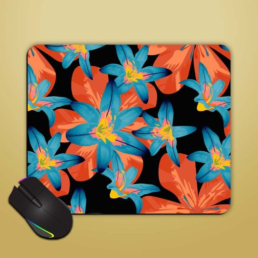 Philippine Flowers Seamless Mouse Pad Chachhi