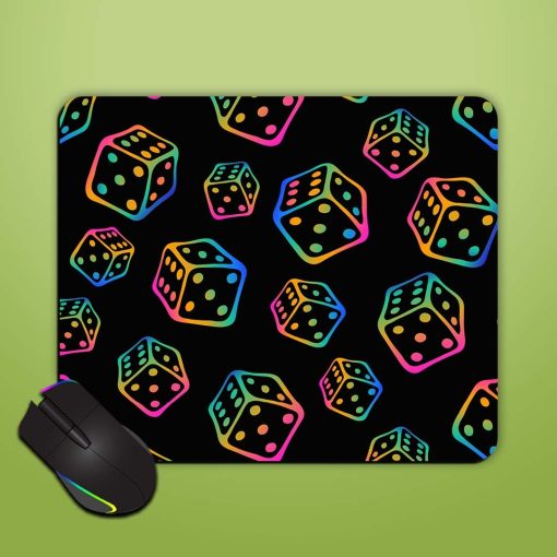 Crazy Rainbow Seamless Mouse Pad Chachhi