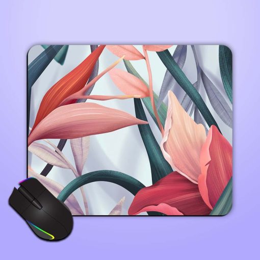 Beautiful Floral Background Mouse Pad Chachhi