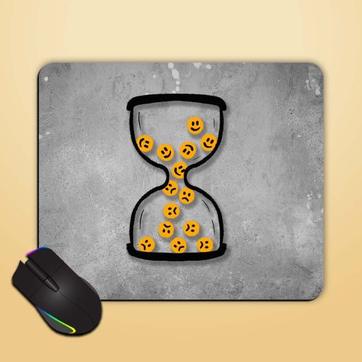 Smily Clock Mouse Pad Chachhi