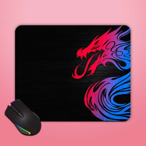 Dragon On Wood Mouse Pad Chachhi