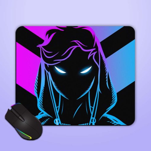 Neon Character Art Mouse Pad Chachhi