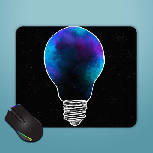 Galaxy Bulb Art Mouse Pad Chachhi