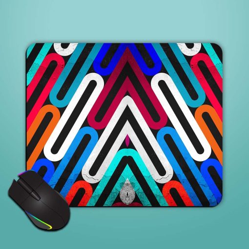 Abstract Design Mouse Pad Chachhi