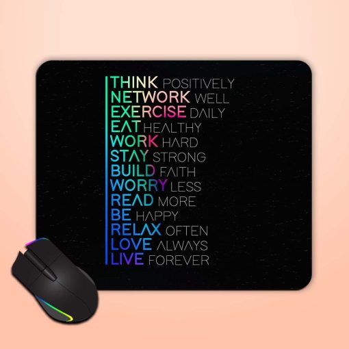 Positive Vibe Mouse Pad Chachhi