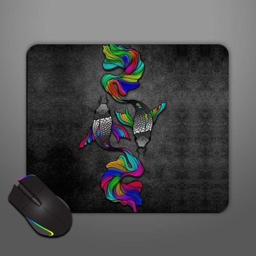 Fish With Colorful Mouse Pad Chachhi