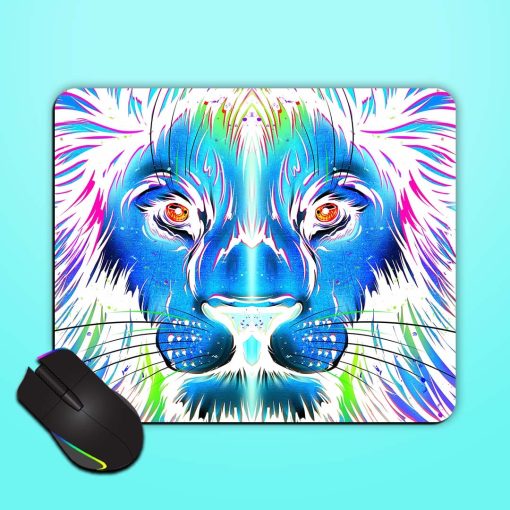 Neon Lion Mouse Pad Chachhi