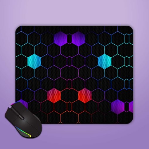 Neon Web Art Mouse Pad Chachhi