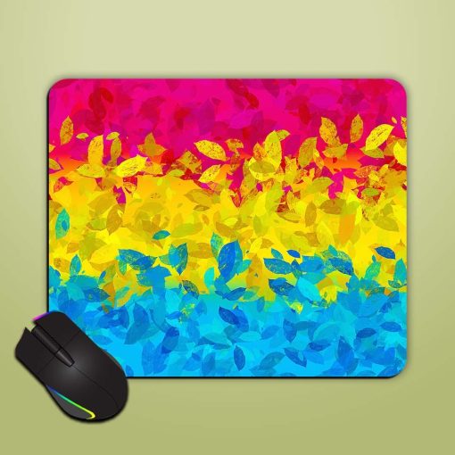 Abstract Leaf Art Mouse Pad Chachhi