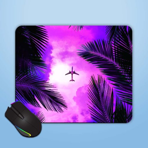 Airplane With Neon Mouse Pad Chachhi